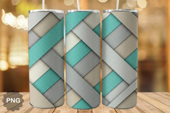 Download Teal Woven Texture Tumbler Wrap PNG - Woven texture Collection