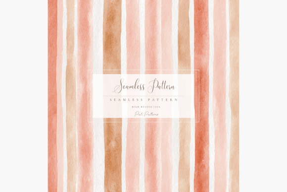 Download Watercolor Vertical Stripes Seamless Pattern PNG - Vertical Collection