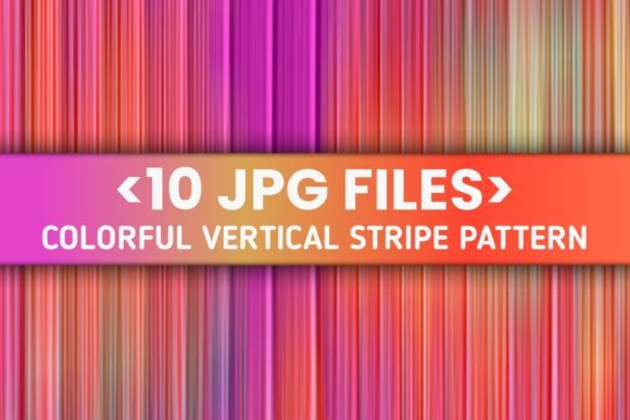 Download Colorful Vertical Stripe Pattern - Vertical Collection