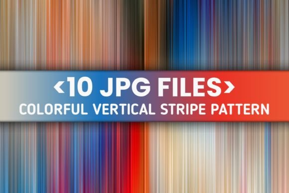 Download Colorful Vertical Stripe Pattern - Vertical Collection