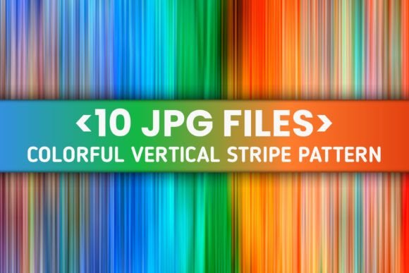 Download Colorful Vertical Stripe Pattern - Vertical Collection